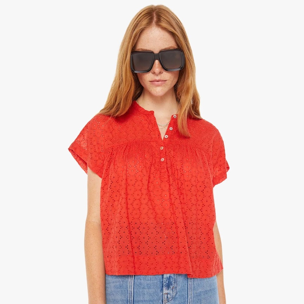 Mother Pop Your Top blouse size Large